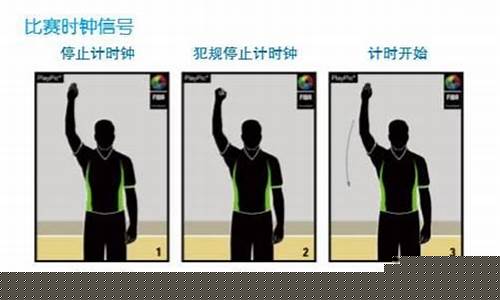 篮球比赛新规则裁判手势动作-篮球比赛开始