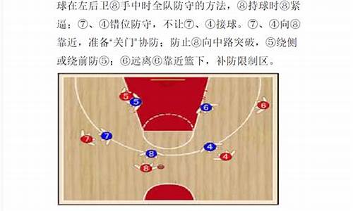 篮球如何防守突破快的球员-篮球防守战术限制突破